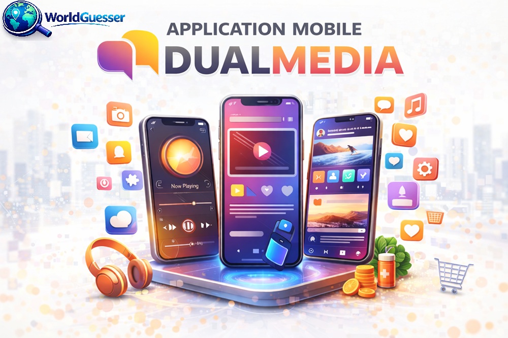 application mobile dualmedia